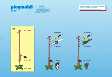 Bauanleitungen Playmobil 3287-A - Ritterturnier (1)