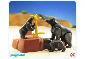 Playmobil 3298-A - Famille ours