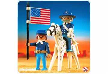 Playmobil 3306-A - Général et Sergent US