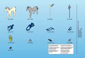 Bauanleitungen Playmobil 3314-B - Königsritter mit Schatztransport (8)