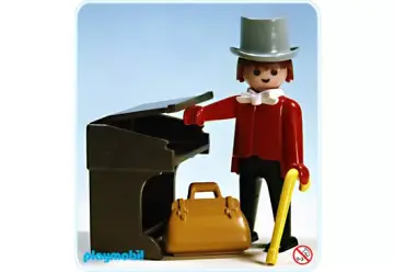 Playmobil 3346-A - Mann mit Zylinder (Western-Gentleman)