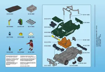 Bauanleitungen Playmobil 3346-A - Mann mit Zylinder (Western-Gentleman) (4)