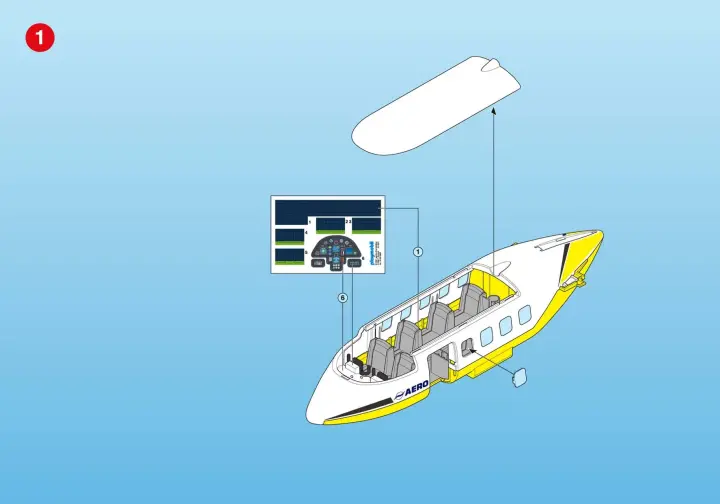 Notices de montage Playmobil 3352-A - Indien / canoë (2)