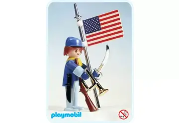 Playmobil 3354-A - US-Kavallerist/Sternenbanner