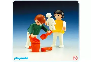 Playmobil 3360-A - Enfants / seau