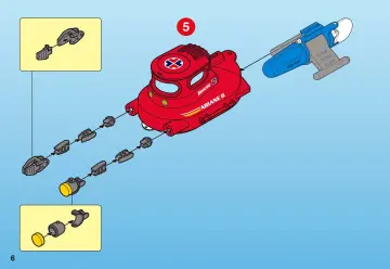 Bauanleitungen Playmobil 3370-A - Schmied/Amboss (6)