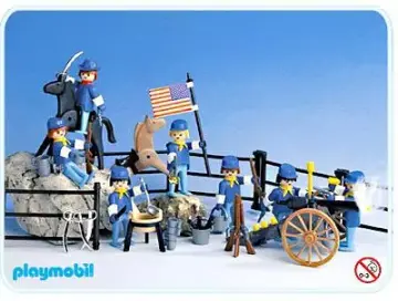 Playmobil 3408-A - Super Set Cavalerie américaine