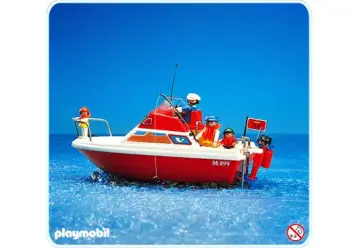 Playmobil 3498-A - Bateau moteur à cabine