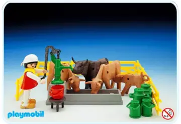 Playmobil 3499-A - Rinder/Wasserstelle