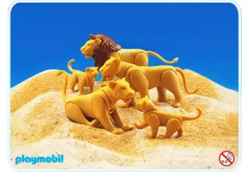 Playmobil 3515-A - Famille lions