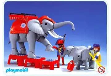 Playmobil 3519-A - Dressage des éléphants