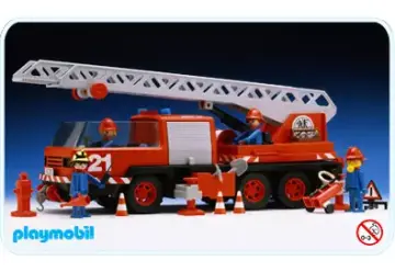 Playmobil 3525-A - Feuerwehr-Leiterfahrzeug