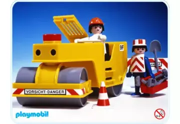 Playmobil 3533-A - rouleau compresseur