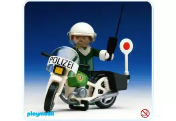 Playmobil 3564-A - Polizist-Motorrad