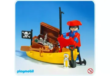 Playmobil 3570-A - Pirate avec barque