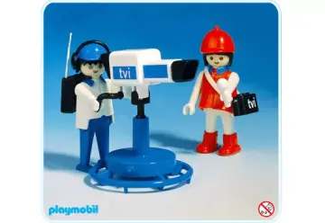 Playmobil 3571-A - Cameraman et reporteur