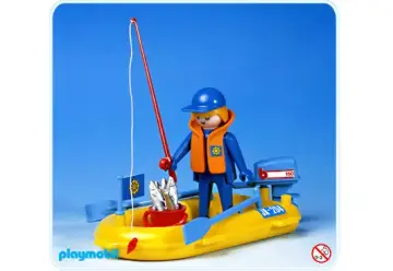 Playmobil 3574-A - Angler/Schlauchboot