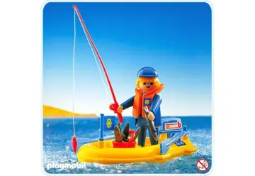 Playmobil 3574-B - pecheur/bateau