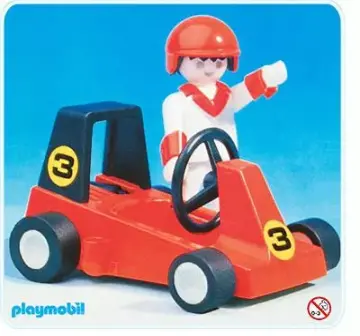 Playmobil 3575-A - Pilote de Go Kart