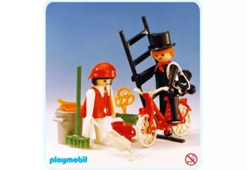 Playmobil 3576-A - Ramoneur et ménagère