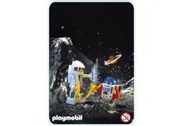 Playmobil 3591-A - 1 Astronaut/1 Roboter