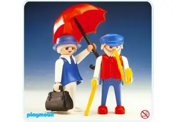 Playmobil 3598-A - Grand-mère et grand-père