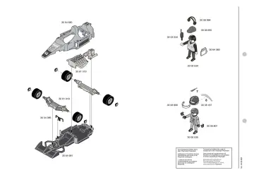 Notices de montage Playmobil 3603-B - Formel-1-Rennwagen (2)