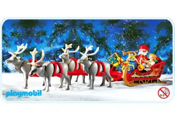 Playmobil 3604-A - Rentierschlitten/Santa Claus