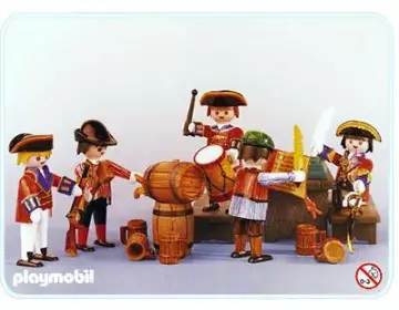 Playmobil 3606-A - Soldats recruteur du roi