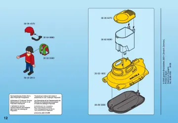 Bauanleitungen Playmobil 3611-A - U-Boot (12)