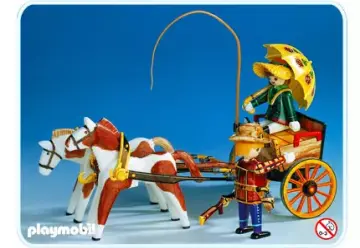 Playmobil 3622-A - Couple du Far West / charrette