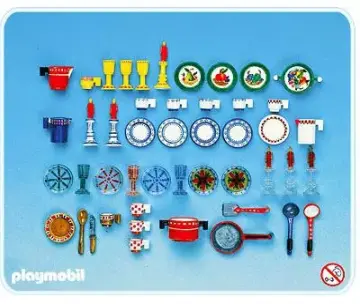 Playmobil 3630-A - Geschirr (Zubehör)