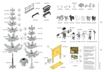 Notices de montage Playmobil 3638-A - Zoo / animaux domestiques (2)