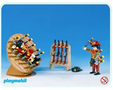 Playmobil 3640-A - Lanceur de couteaux