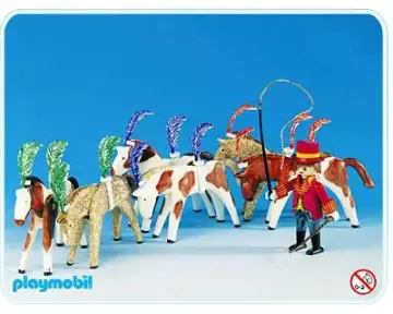 Playmobil 3643-A - Dompteur de chevaux