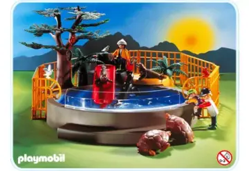 Playmobil 3650-A - Gehege/Wasserbecken