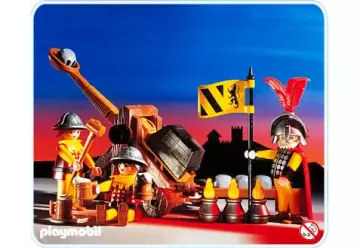 Playmobil 3653-A - Soldats / catapulte