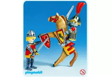 Playmobil 3661-A - Ritter/Pferd