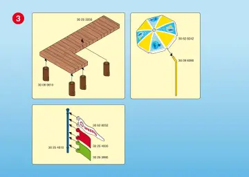 Bauanleitungen Playmobil 3664-B - Strandwache (4)