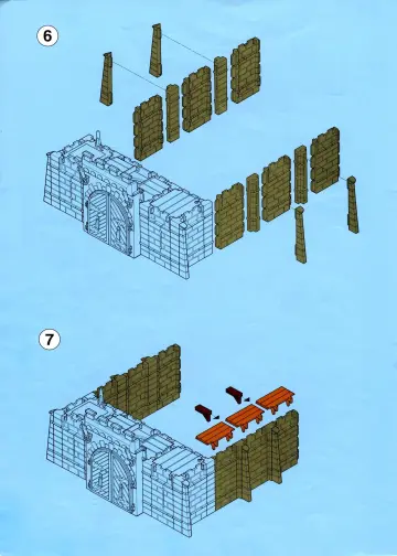 Bauanleitungen Playmobil 3667-A - Kleine Ritterburg (4)