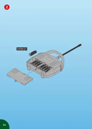 Bauanleitungen Playmobil 3670-B - RC-Modul-Set (4)