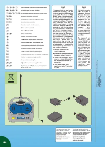 Notices de montage Playmobil 3670-B - Module de radiocommande (24)