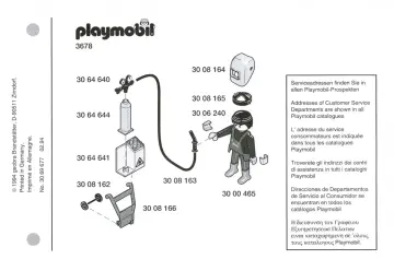 Notices de montage Playmobil 3678-A - Soudeur (1)