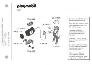 Notices de montage Playmobil 3697-A - Peintre / compresseur (1)