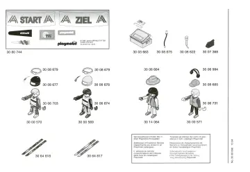 Notices de montage Playmobil 3717-A - Slalomeurs / Caméraman (2)