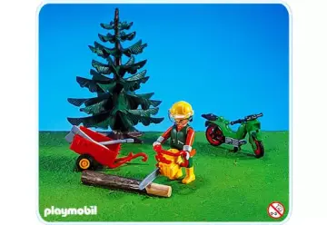 Playmobil 3743-A - Ouvrier forestier