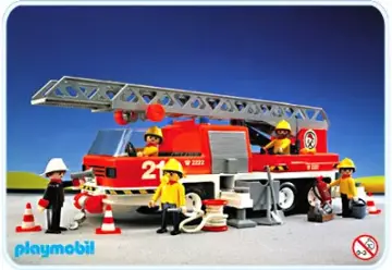 Playmobil 3781-A - Feuerwehr-Leiterfahrzeug