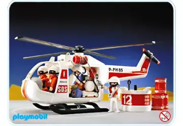 Playmobil 3789-A - hélicopt. de sauvetage