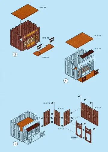 Bauanleitungen Playmobil 3806-A - Fort (2)