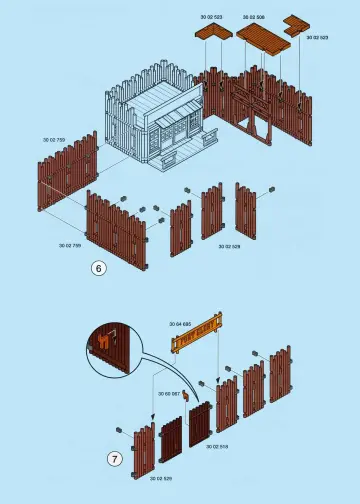 Bauanleitungen Playmobil 3806-A - Fort (3)